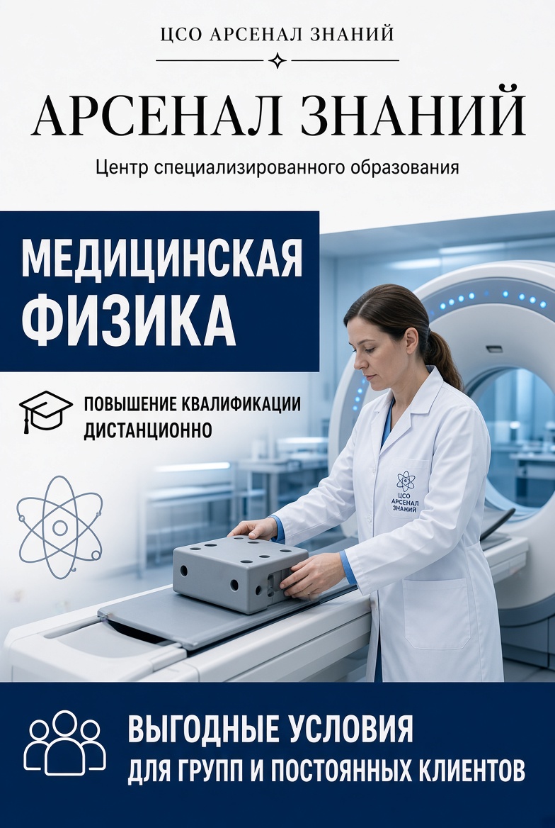Медицинская физика повышение квалификации 144 часа